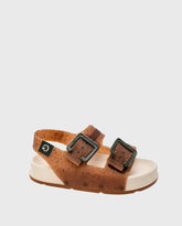 Sandalia Cartago Hebilla Blanco